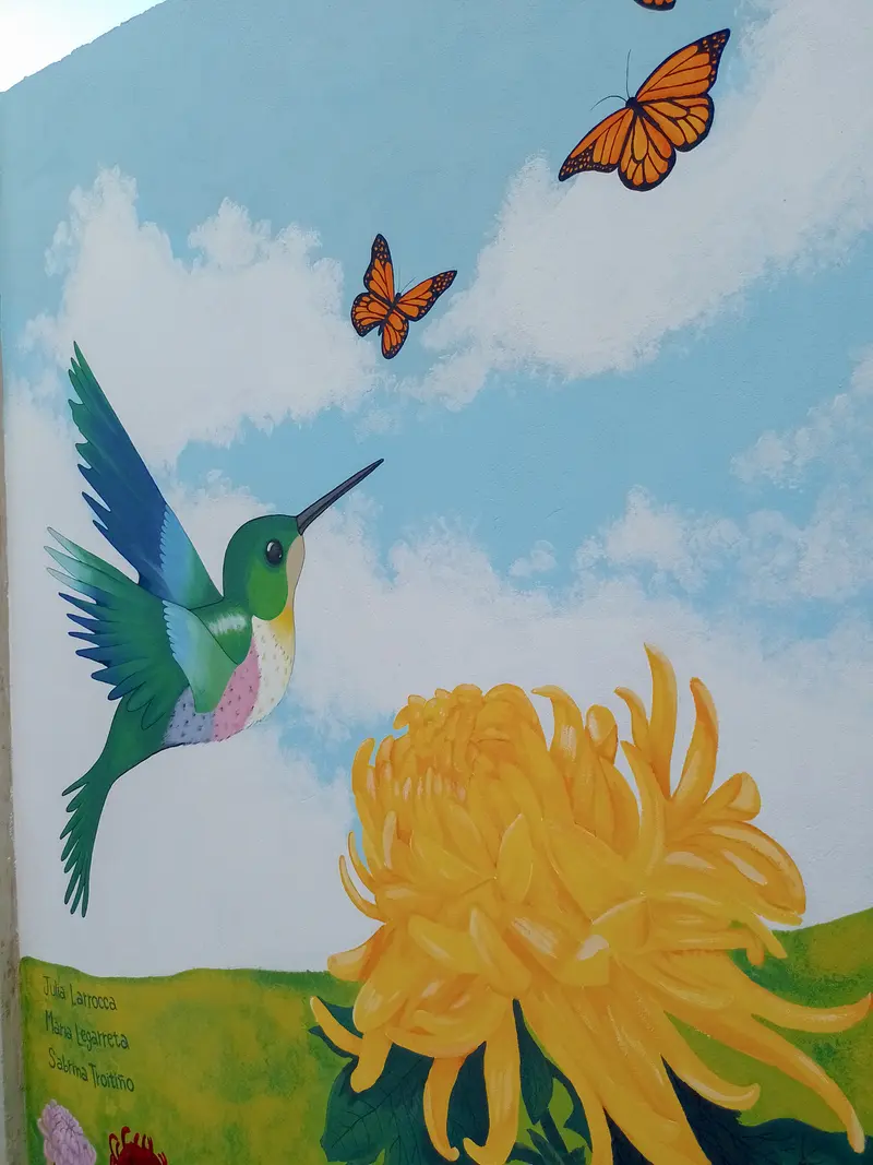 El colibrí, las mariposas y las firmas